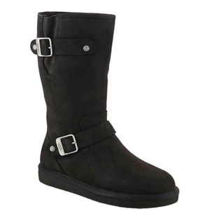 UGG Black Mid-Calf Boots